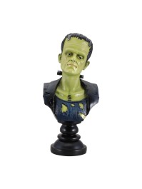 BUSTE POLYRESINE FRANKENSTEIN 17CM X 13CM X 36.5CM