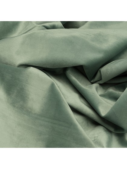 DELUXE VELVET SAGE GREEN TABLECLOTH 210GSM 145CM X 240CM