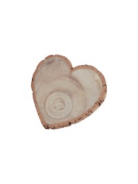 RONDIN COEUR BOIS 19CM X 19CM X 3CM