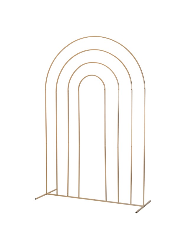 STRUCTURE DECORATIVE RAINBOW 150CM X 60CM X 240CM