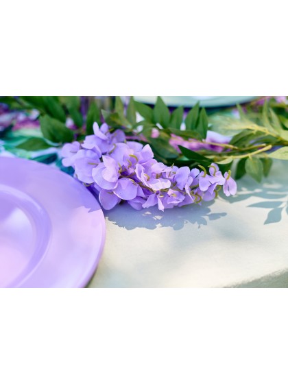 LILAC GLYCINE GARLAND 180CM X 28CM X 9CM
