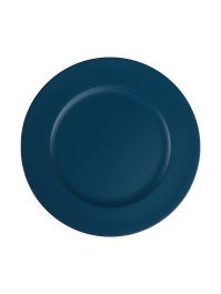 SOUS-ASSIETTE DOUCE NUIT BLEU MAT DIA 33CM