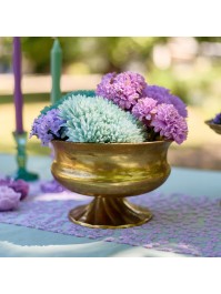 MINI BOUQUET ZINNIA LILAS 9.5CM X 5.5CM X 12.5CM