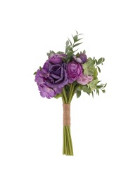 BLUMENSTRAUSS LADY VIOLET DIA 21CM X 32CM
