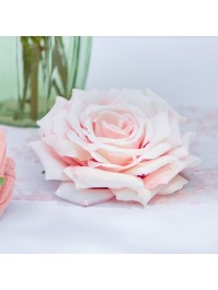 PINK ROSE HEAD DIA 14CM X 6CM