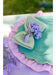 MINI BLUMENSTRAUSS HORTENSIE LILA 8CM X 7CM X 11CM