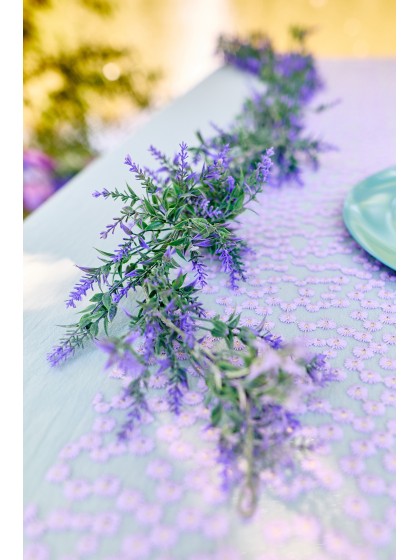 LAVENDER GARLAND 180CM X 15CM X 10CM