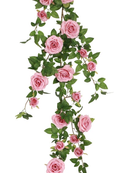 TABLE CENTER PINK ROSES 60CM X 10CM X 156CM