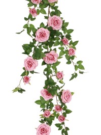 TABLE CENTER PINK ROSES 60CM X 10CM X 156CM