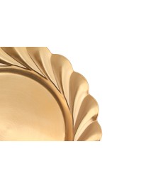 IMPERIAL GOLD PP CHARGER PLATE DIA 33CM X 1.5CM