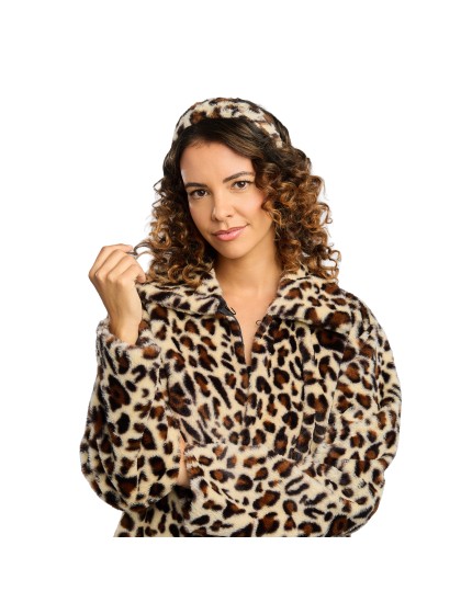 LEOPARD HEADBAND ONE SIZE