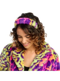 NEON PRINT HEADBAND ONE SIZE