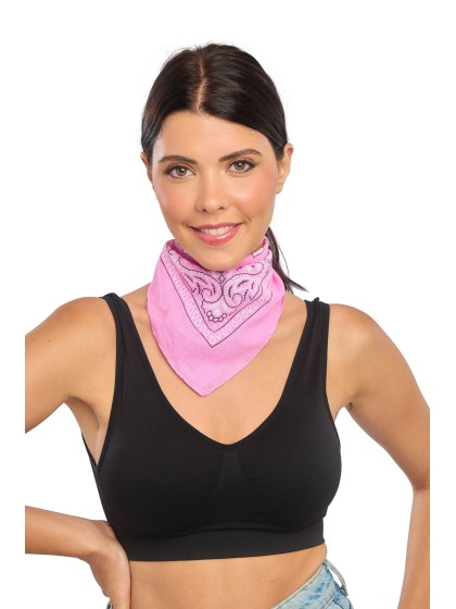 BANDANA SCHWARZ 54CM X 54CM
