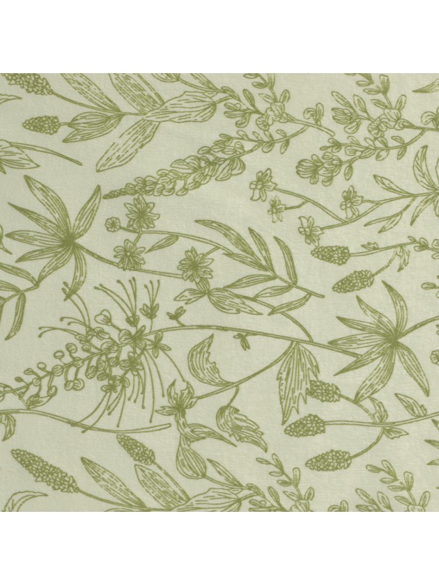 CHEMIN DE TABLE GREENERY THE VERT 28CM X 3M