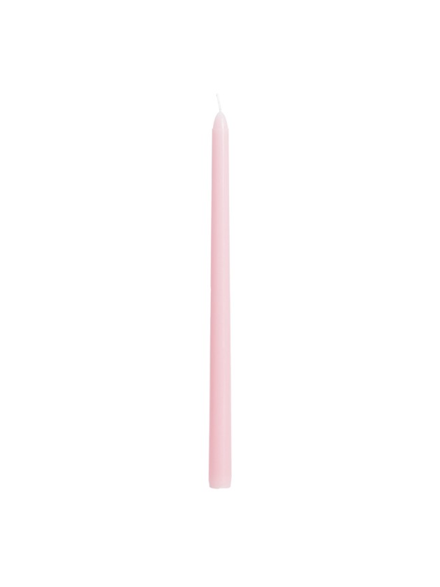 SET 2 BOUGIES FLAMBEAU ROSE TULIPE 30CM