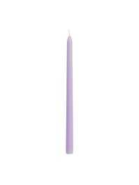 SET 2 BOUGIES FLAMBEAU LILAS 30CM