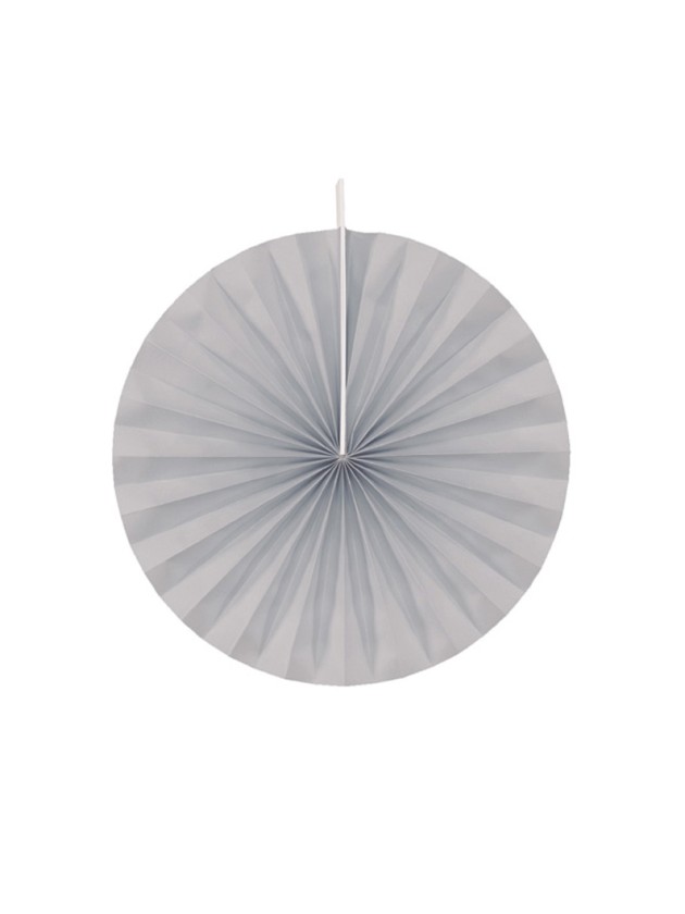 SET 4 EVENTAILS GRIS DIA 40CM