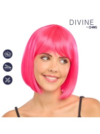 PERÜCKE LOVA HAAR COURTS ROSA FUCHSIA 30CM