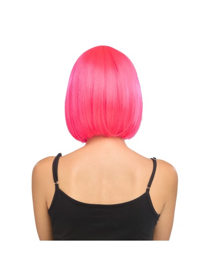 PERRUQUE LOVA CHEVEUX COURTS FUCHSIA 30CM