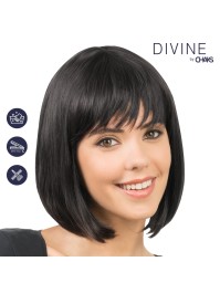 PERRUQUE LOVA CHEVEUX COURTS NOIR 30CM