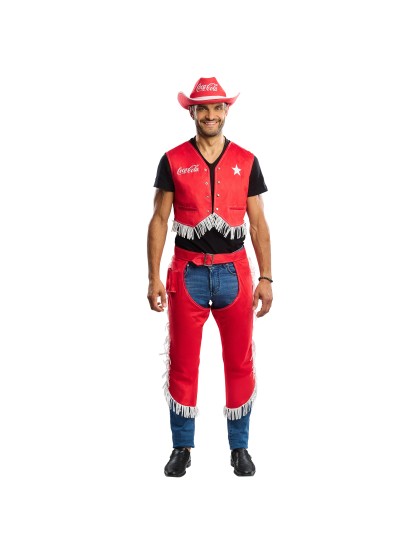 COSTUME COWBOY FEMME COCA-COLA © 2 PIECES M