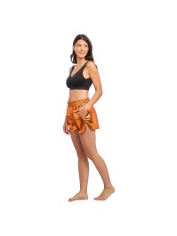 SHORT METALLISE ORANGE L