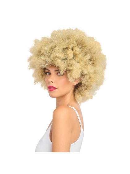 PERRUQUE JACKSON AFRO CHEVEUX BLOND AVEC OMBRE 33CM