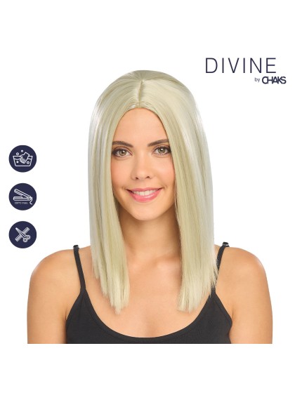 PERRUQUE CANDY CARRE PLONGEANT BLOND 40CM