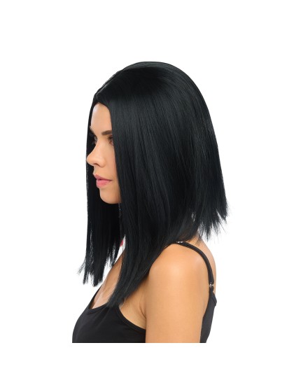 CANDY - BLACK A-LINE BOB HAIR WIG 40CM