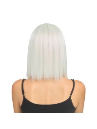 CANDY - PLATINUM BLOND A-LINE BOB HAIR WIG 40CM