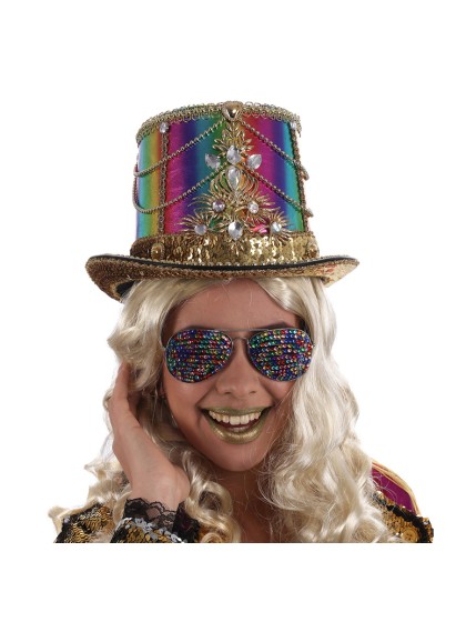 CHAPEAU HAUT DE FORME CRAZY CABARET TU