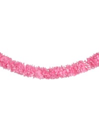 GUIRLANDE FLEURS ROSES DIA 9CM X 220CM
