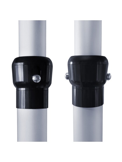 BARRE ALUMINIUM LEGER TELESCOPIQUE 1.5M - 2.4M