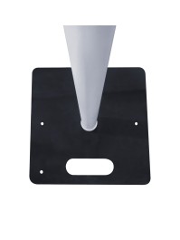 SOCLE ACIER LOURD 38CM X 38CM
