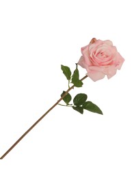 REAL TOUCH PINK ROSE STEM DIA 14CM X 70CM