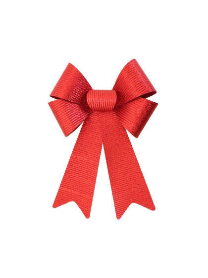 1 NOEUD ROUGE BRILLANT 22.9 X 38.1CM