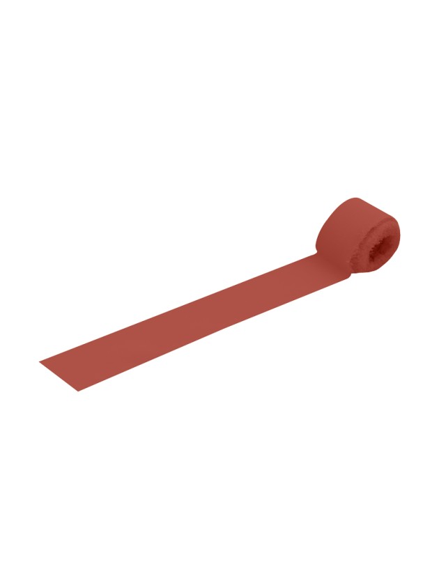 RUBAN TOUCHE DE VENT TERRACOTTA 4CM X 5M