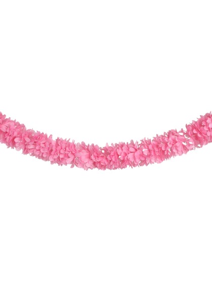 GUIRLANDE FLEURS ROSES DIA 9CM X 220CM