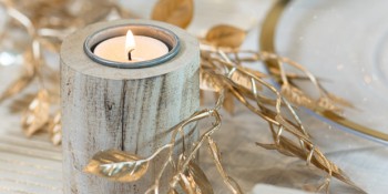 CANDLES AND HOLDERS